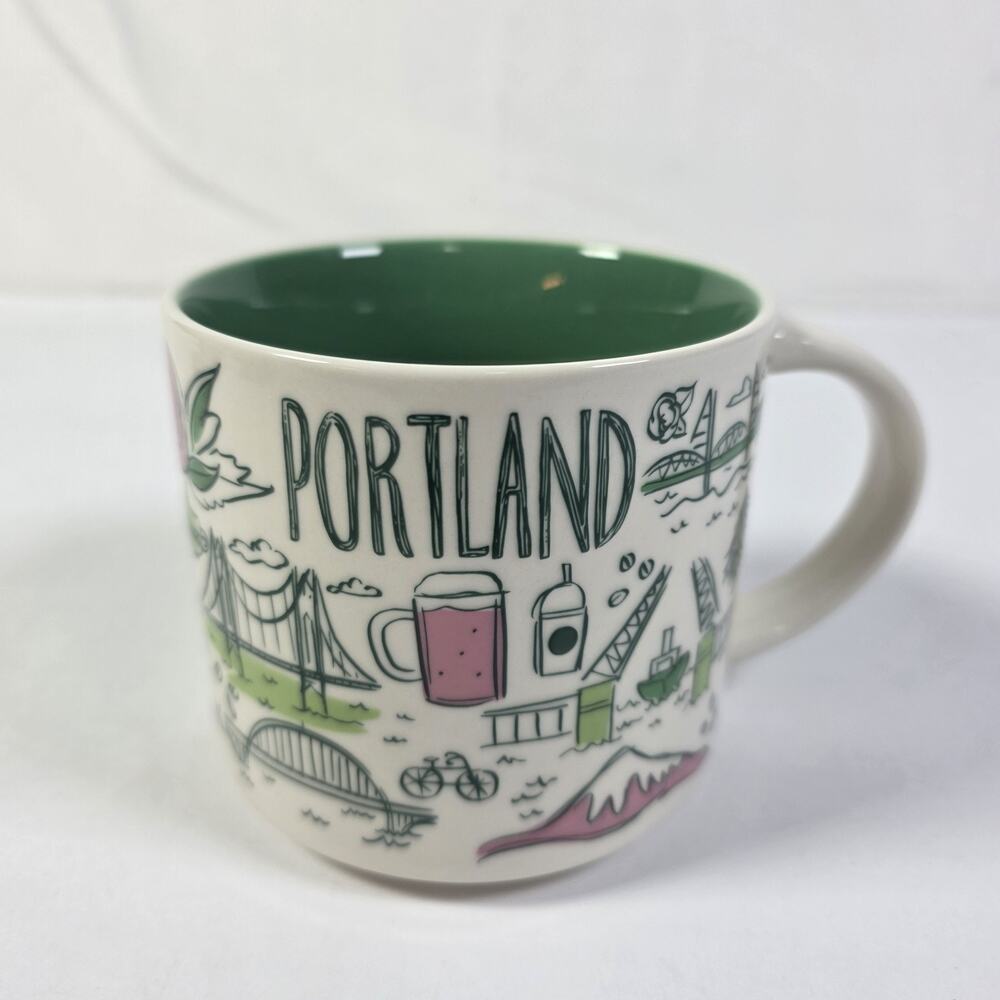 New Starbucks Been There Series PORTLAND OR 14oz Coffee Mug 2018